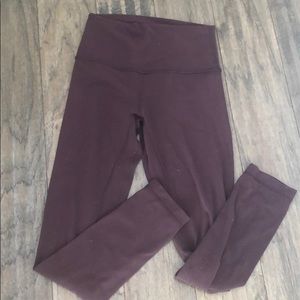 Lululemon align 28” maroon